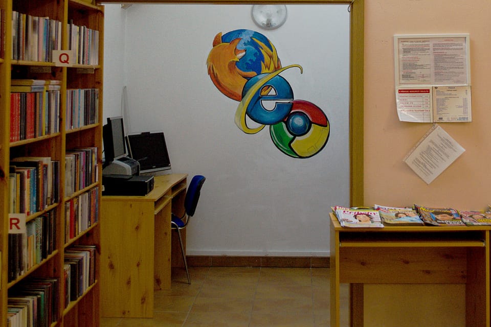 Knihovna Velké Popovice veřejný internet